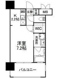 エンクレスト天神AVANTの物件間取画像